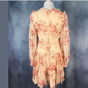 zimmermann corsair frill corset dress